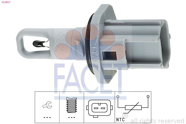 FACET Ansauglufttemperatursensor Artikelnummer: 10.4017 kaufen
