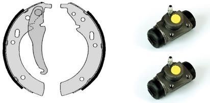 BREMBO STANDARD KIT H 06 001 Bremsbackensatz