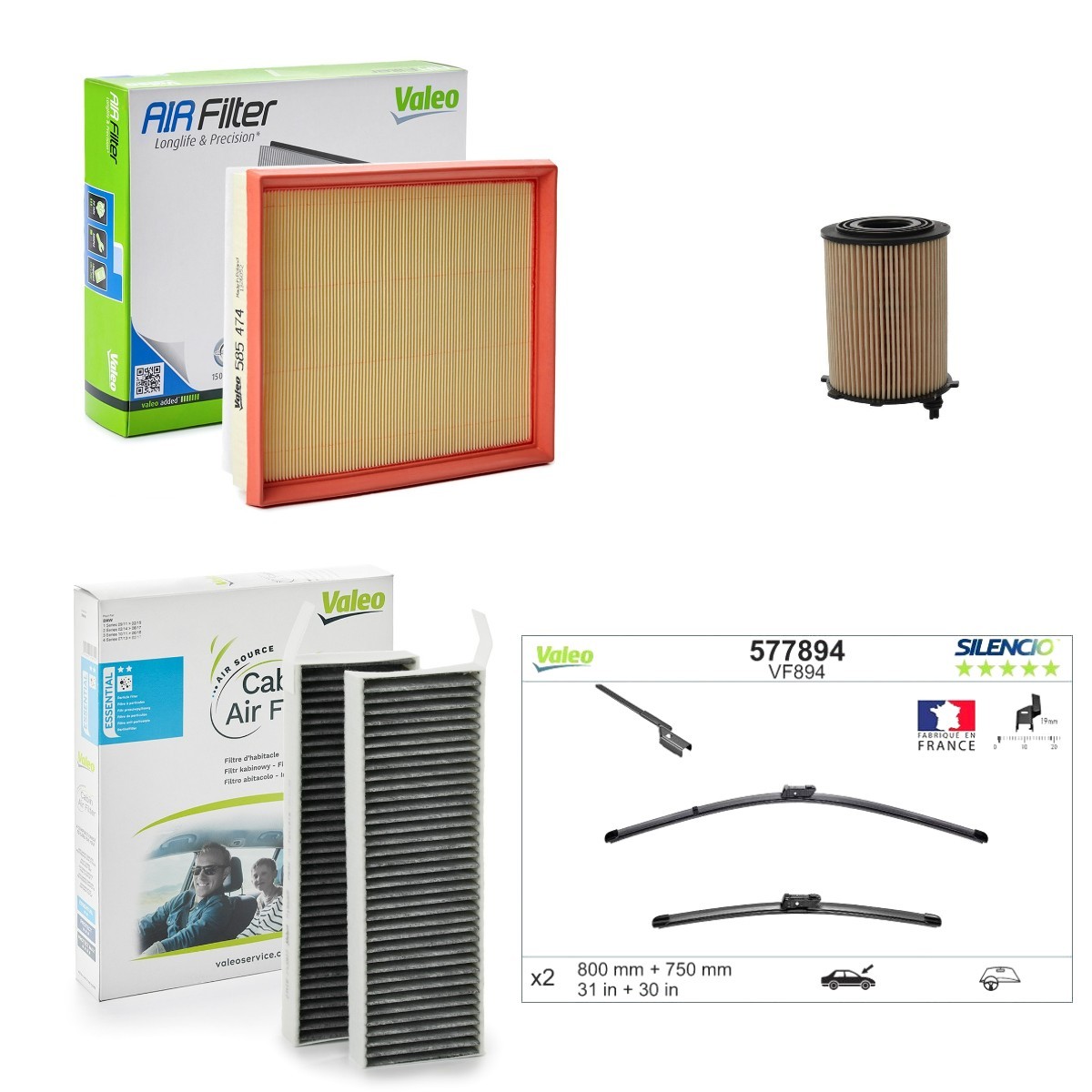 VALEO Inspektionspaket Artikelnummer: VAL4682SK038 kaufen