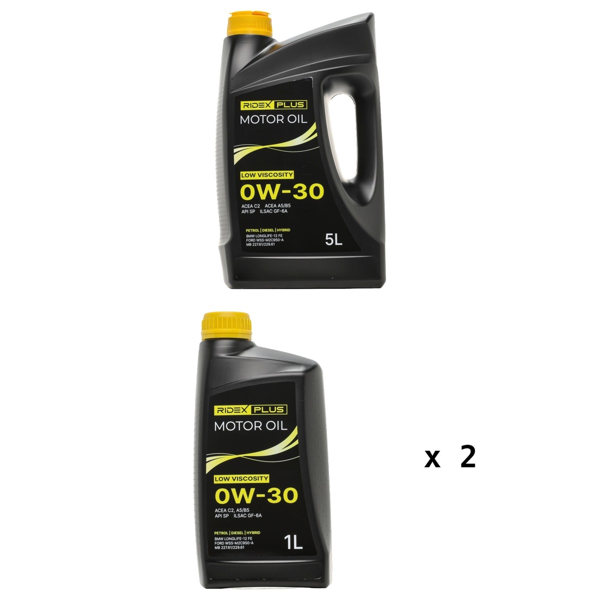 RIDEX PLUS Low Viscosity 1862O0769P Motoröl