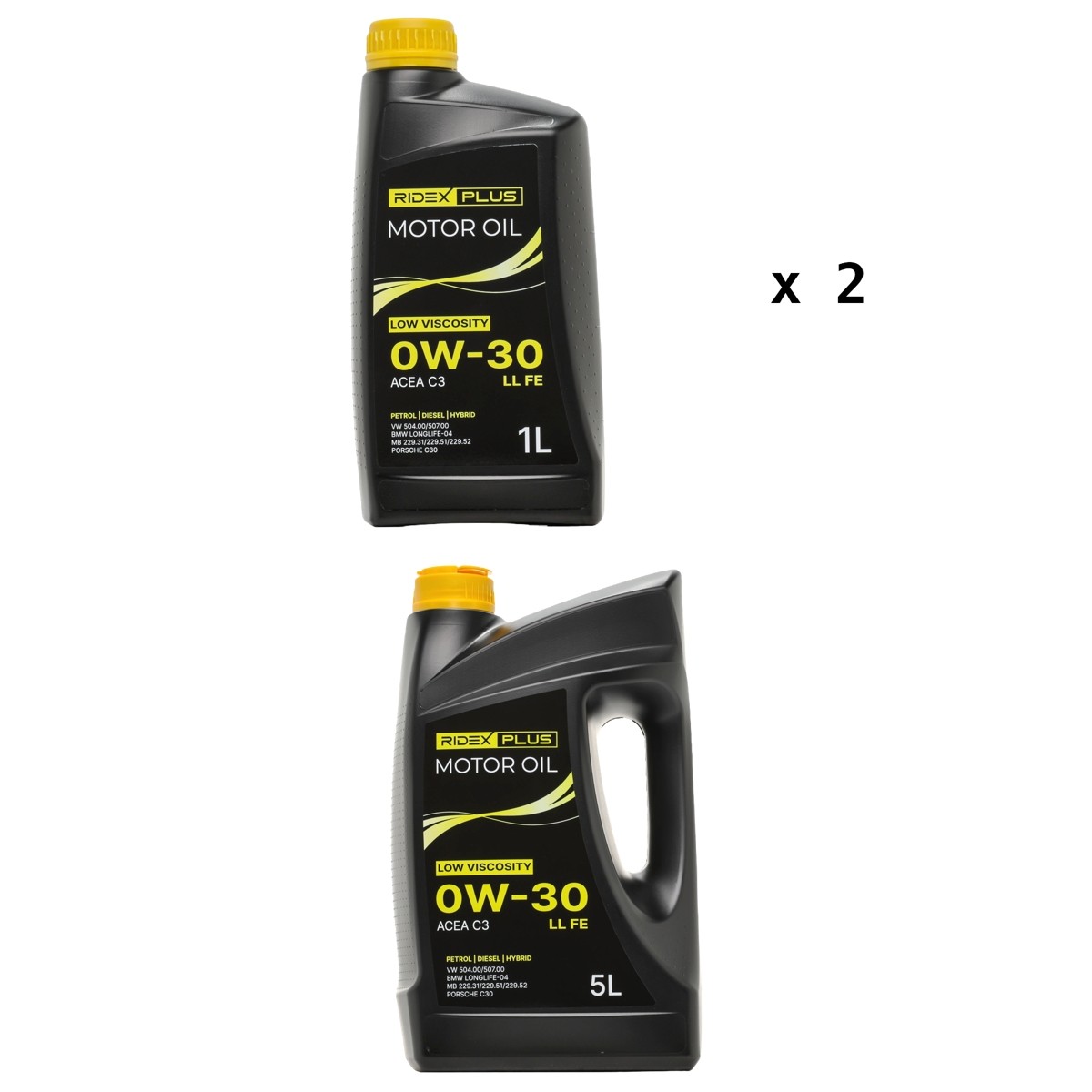 RIDEX PLUS Low Viscosity, LL FE 1862O0771P Motoröl