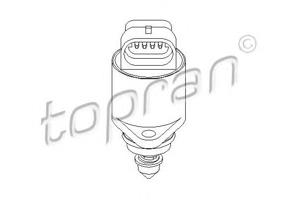 TOPRAN 206 169 Leerlaufregler