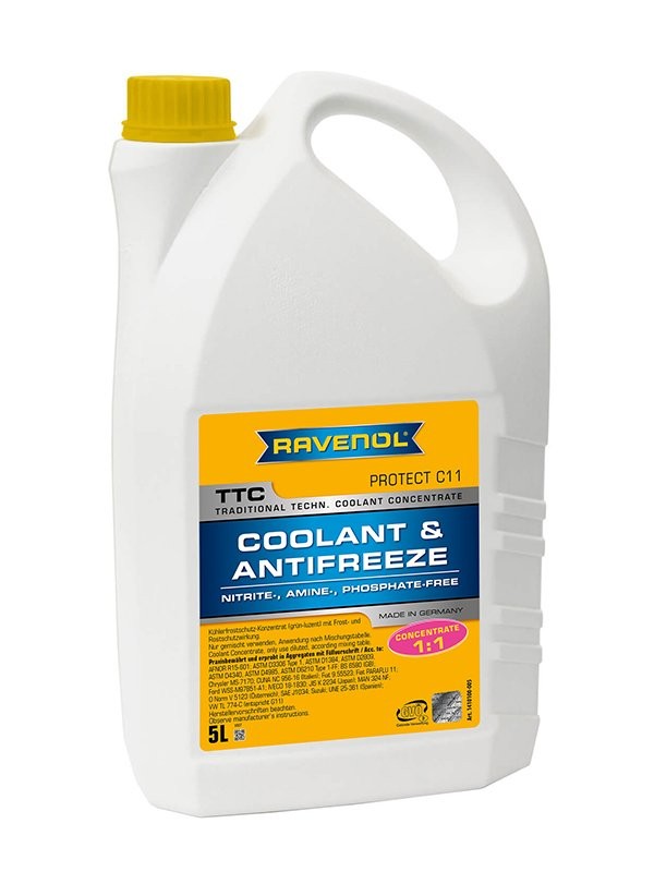 RAVENOL Kühlmittel TTC, Concentrate Protect, C11 Artikelnummer: 1410100-005-01-999 kaufen