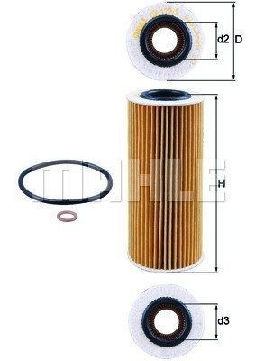 MAGNETI MARELLI Ölfilter Artikelnummer: 154065644620 kaufen