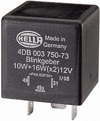 HELLA Ρελέ των φλας αριθμός Άρθρου: 4DB 003 750-737 φθηνότερα