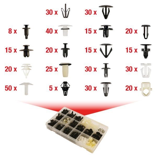 KS TOOLS Tartópatent készlet, karosszéria . Cikk szám: 420.0350 olcsó