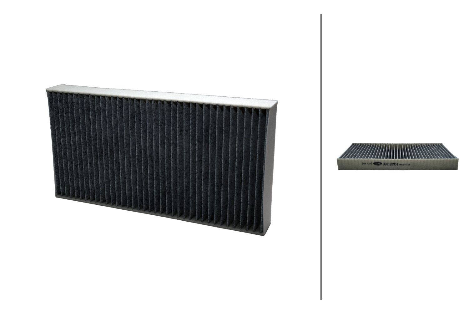 HELLA Innenraumfilter Artikelnummer: 8ZC 366 120-951 bestellen
