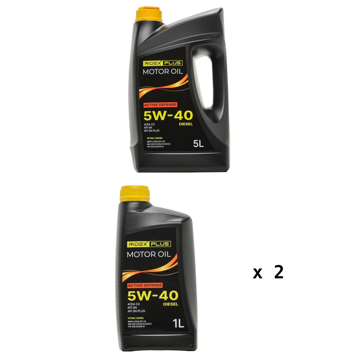 RIDEX PLUS Huile moteur Active Defense, Diesel UGS: 1862O0759P à peu de frais
