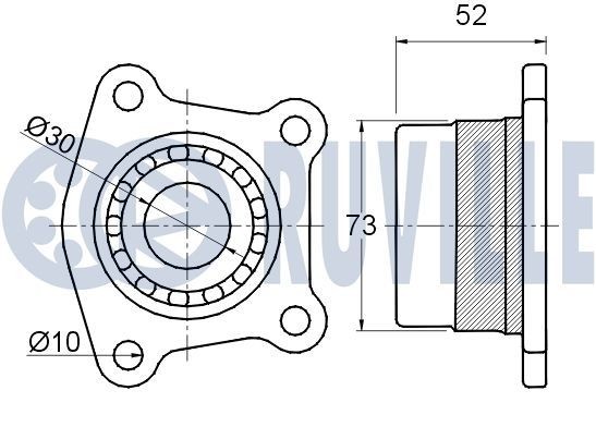 RUVILLE Kit de protection d'amortisseur UGS: 815328 à bon prix