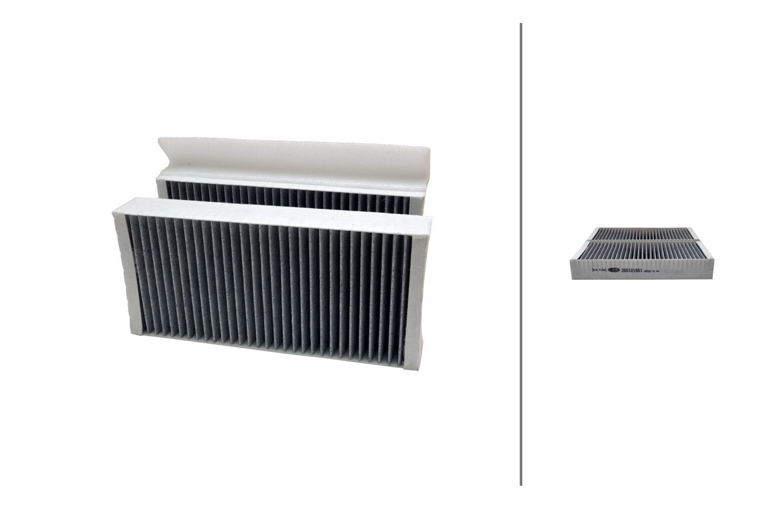 HELLA Innenraumfilter Artikelnummer: 8ZC 366 121-661 bestellen
