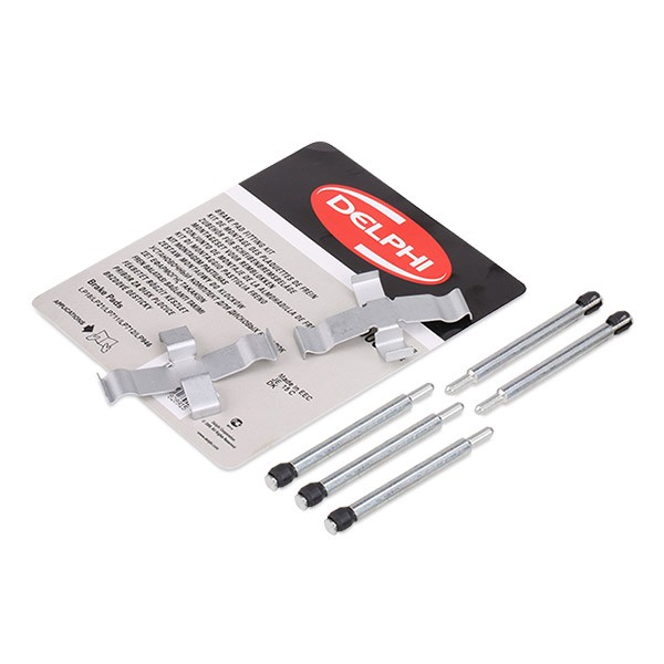 Kit Accessoires Plaquette De Frein à Disque QUICK BRAKE 109-1121 Essieu Avant
