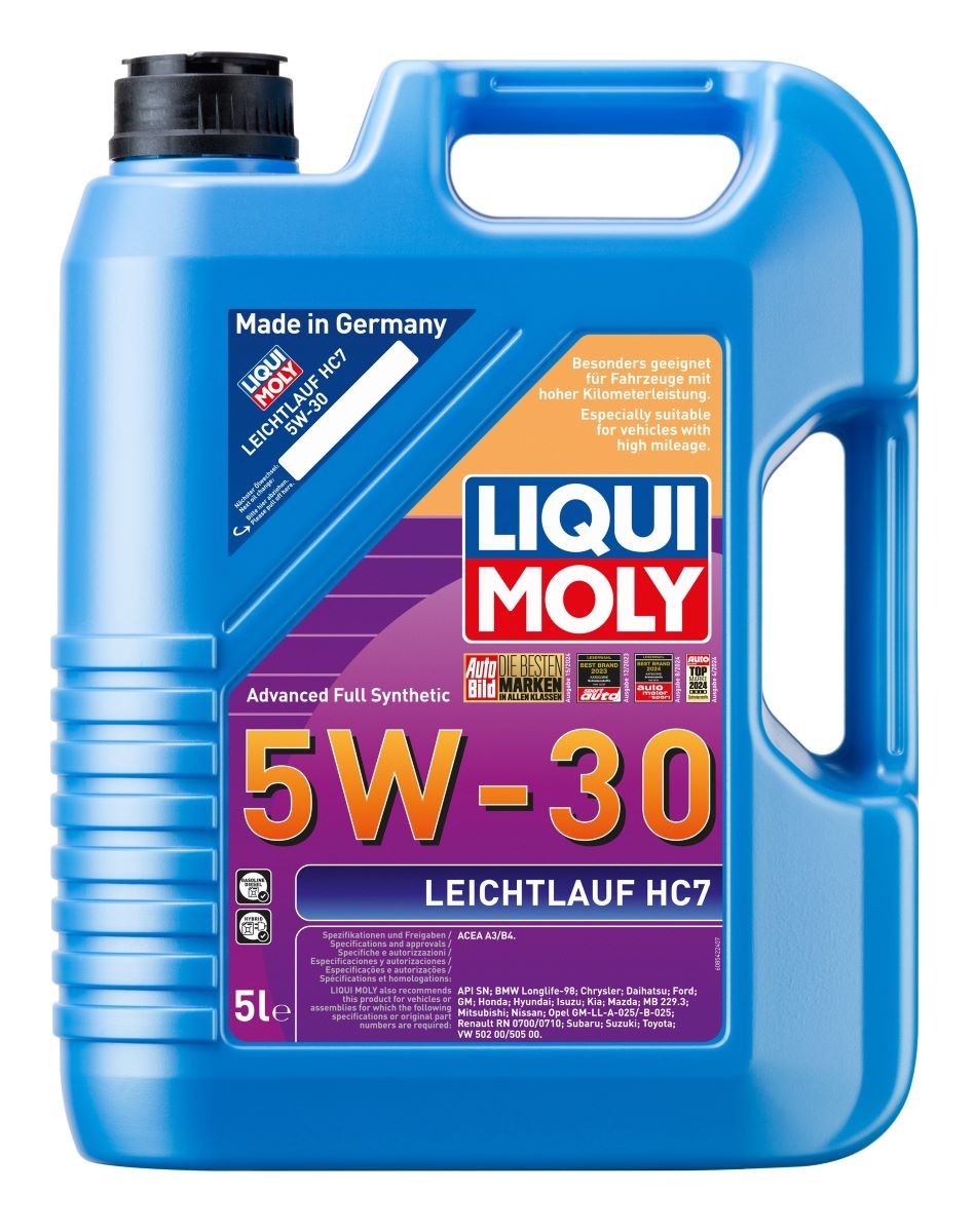 LIQUI MOLY Motorolja Leichtlauf, HC7 Artikelnummer: 8542 billigt