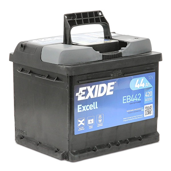 EXIDE Startera akumulatoru baterija Excell raksta numurs: EB442 lēti