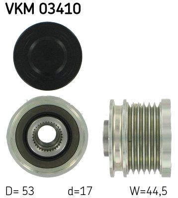 SKF Generatorfreilauf Artikelnummer: VKM 03410 kaufen