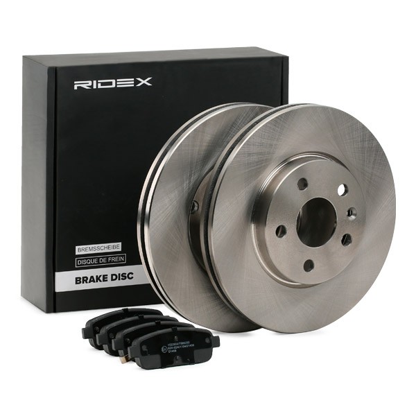 RIDEX 3405B1479 Bremsscheiben und -beläge