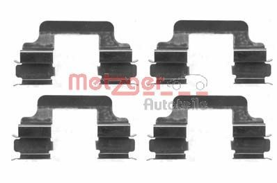 METZGER 109-1610 Accessoireset, schijfremblok TRANSPORTER 2.0 TDI 4motion 180 PK Diesel 2024