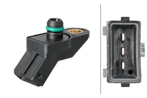 HELLA 6PP 009 400-651 Luftdrucksensor, Höhenanpassung