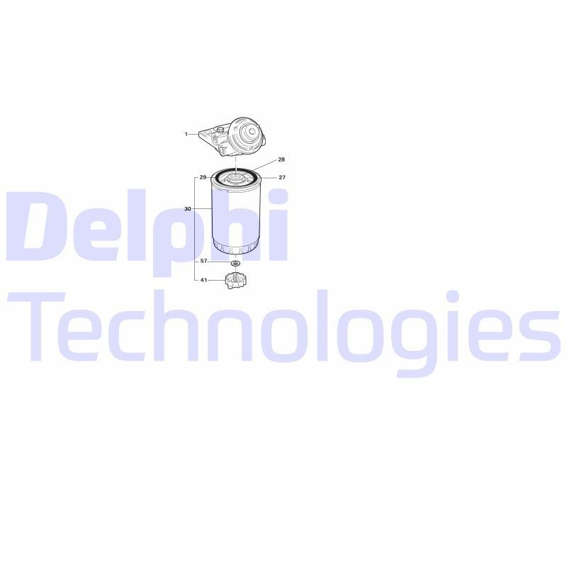 DELPHI Filtro carburante Numero articolo: 5871020 poco costoso