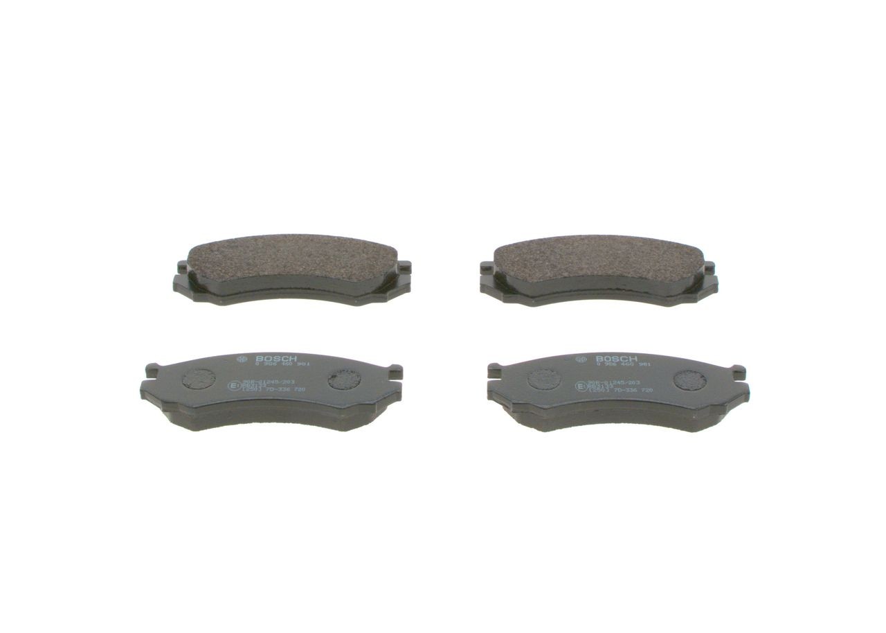 BOSCH 0 986 460 981 Bremsbeläge