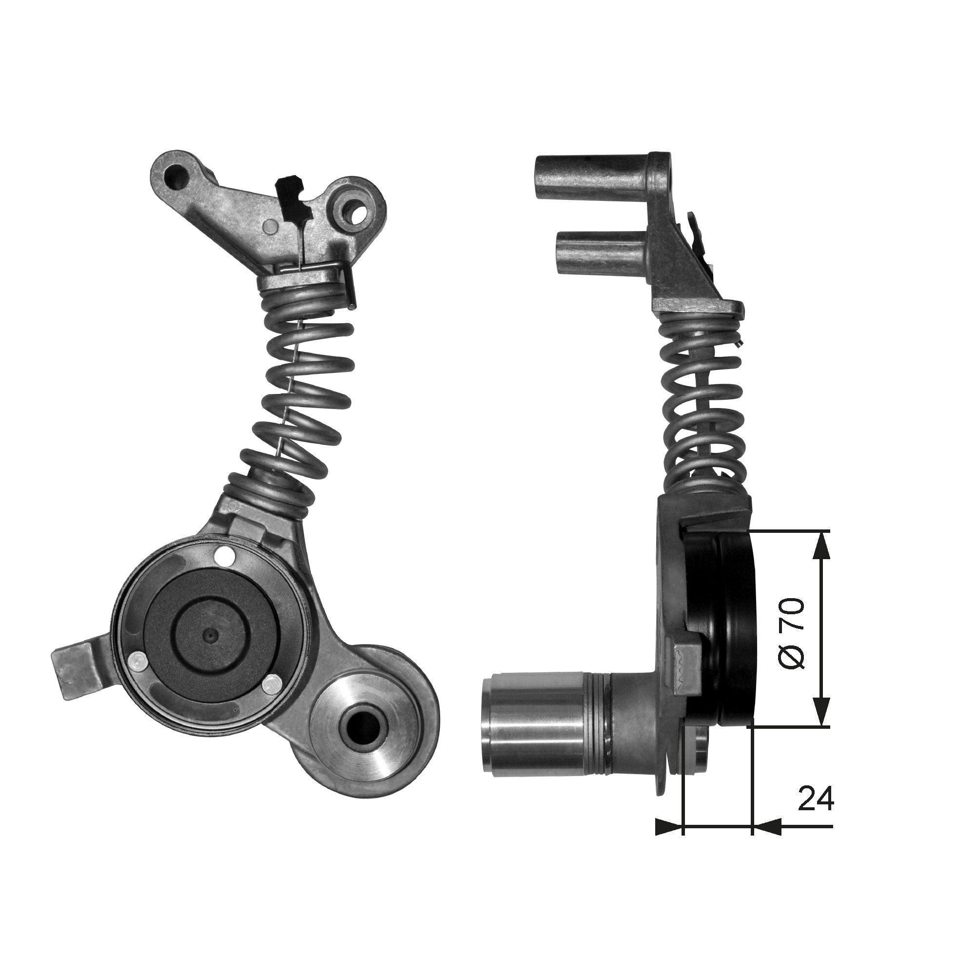 GATES Amortiguador vibraciones, correa poli V DriveAlign Número de artículo: T38406 a buen precio