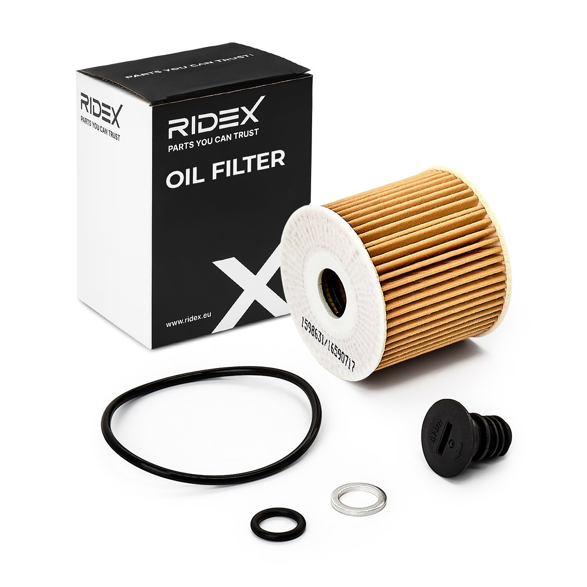 RIDEX Oliefilter Varenummer: 7O0339 billige