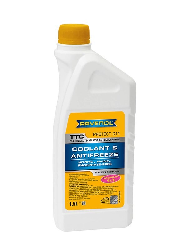 RAVENOL Frostbeskyttelse TTC, Concentrate Protect, C11 Varenummer: 1410100-150-01-999 billige