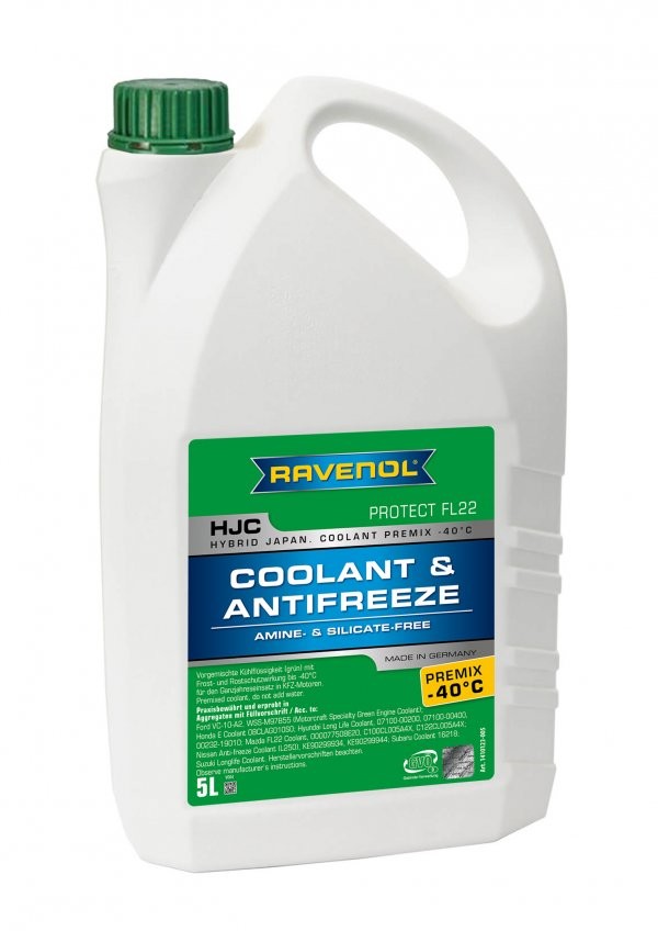RAVENOL Frostbeskyttelse HJC, Premix Protect FL22 Varenummer: 1410123-005-01-999 billige